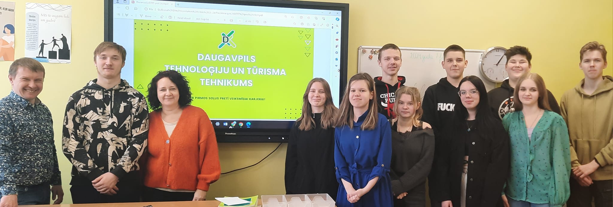 Read more about the article Galēnu pamatskolā viesojās Daugavpils tehnoloģiju un tūrisma tehnikuma pārstāvis