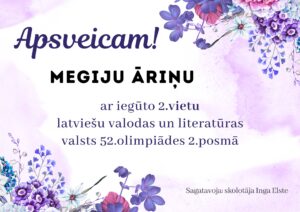 Read more about the article Apsveicam!