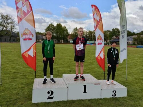 Preiļu novada skolu vieglatlētikas sacensībās