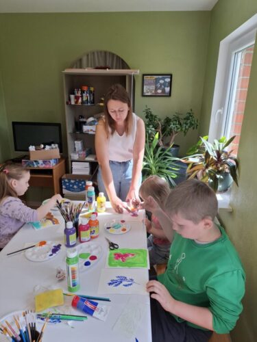 Pirmsskolas grupiņas "Rūķīši" piedalās radošajā nedēļā Roberta Mūka muzejā