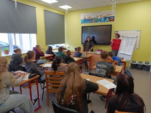 Galēnu pamatskolā norisinājās karjeras izglītības nodarbības