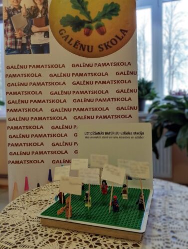 Galēnu pamatskolas skolēni piedalās biedrības “Eiropas Kustība Latvijā” projektā “Uzticēšanās izpletnis (UI!)”