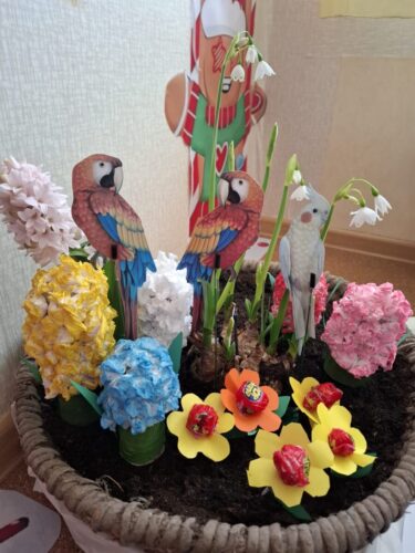 "Lielie Rūķīši" apgūst tēmu par putniem