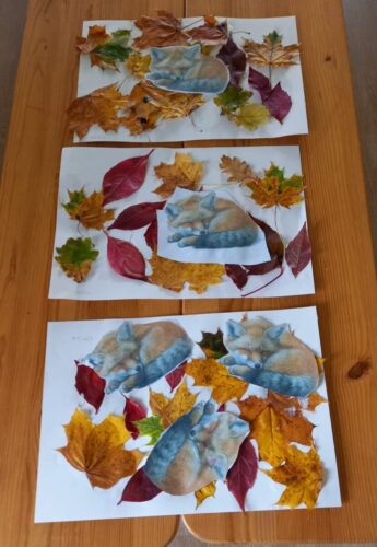 "Mazie rūķīši" veido radošu darbu rudens noskaņās