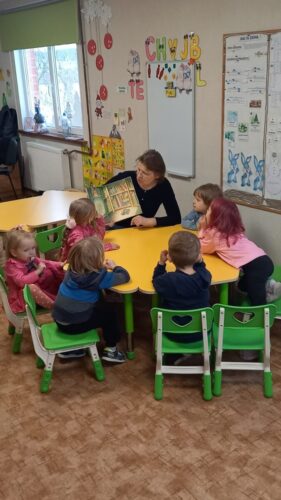 8. janvāris - "Pasaku ceturtdiena" "Mazo Rūķīšu" pirmsskolas grupiņā