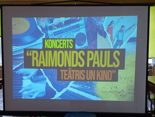 Galēnu pamatskolā notiek koncerts “Raimonds Pauls: teātra un kino mūzika”