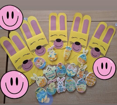 "Mazie Rūķīši" gatavo Lieldienu rotājumus